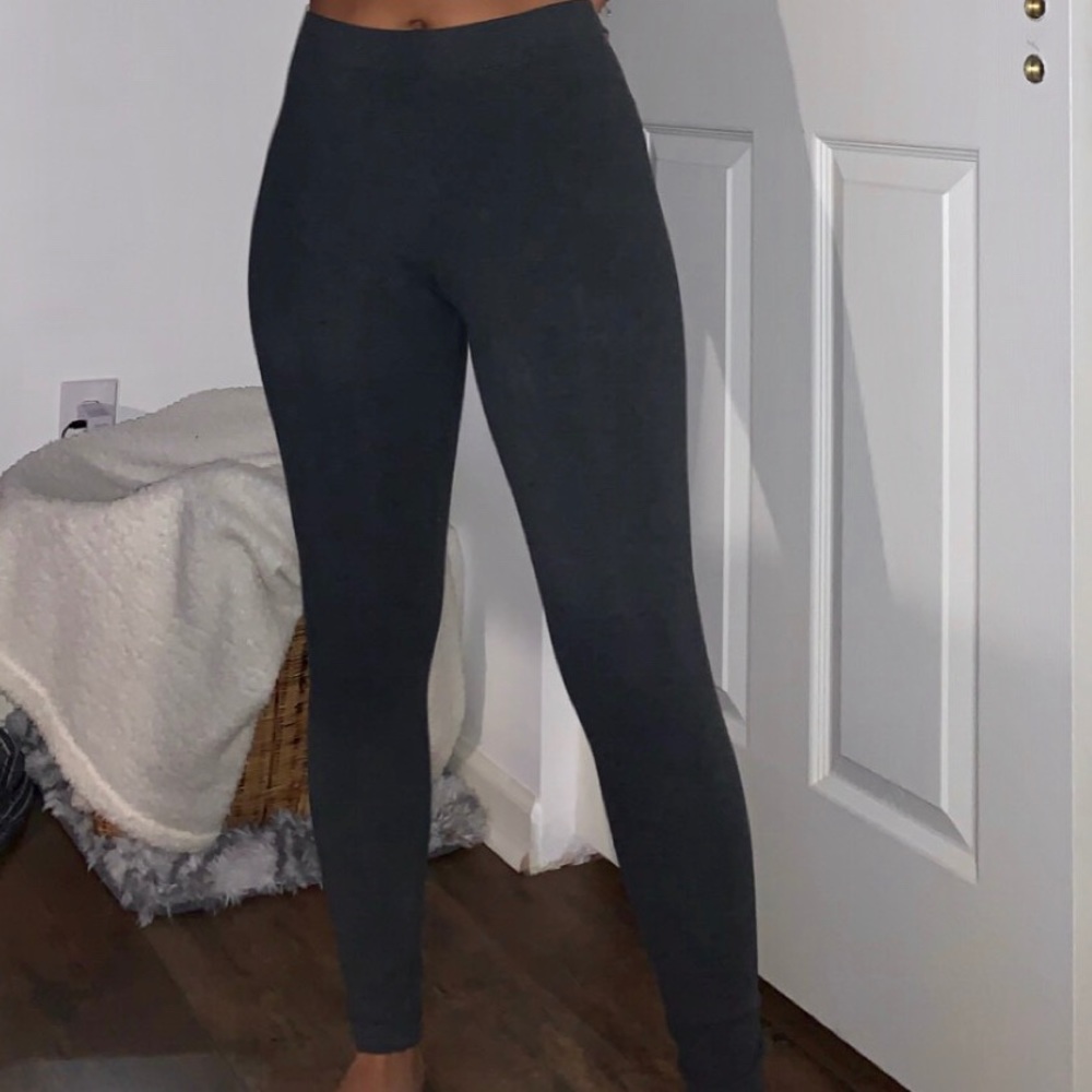 Dark Grey Leggings - Picture 2 of 2
